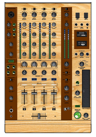 Denon DJ X 1800 Skin Woody